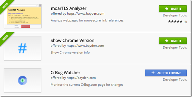 My 3 Chrome Extensions