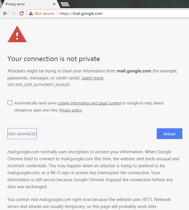 google internet connection problems